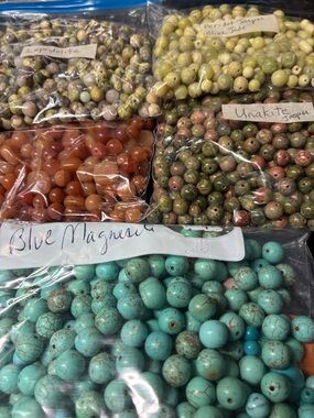 3# + Natural gemstone Bead Mix Lot - Beads for Jewelry Making